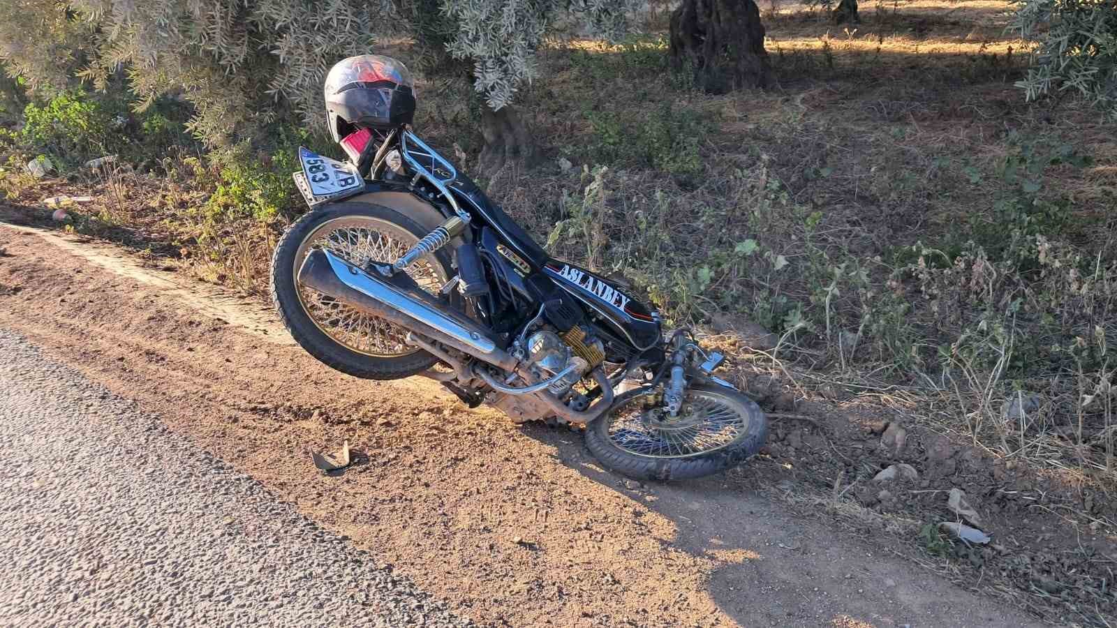 Bursa’da motosiklet kazası: 1 yaralı
