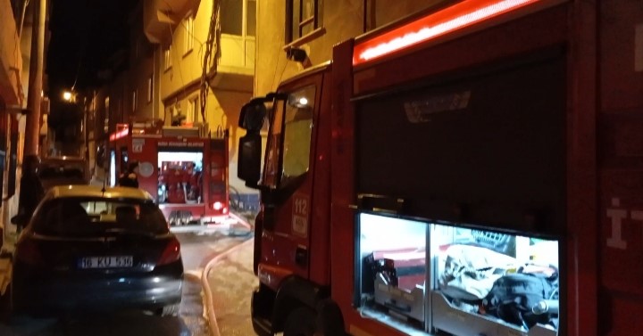 Bursa’da müstakil evde korkutan yangın
