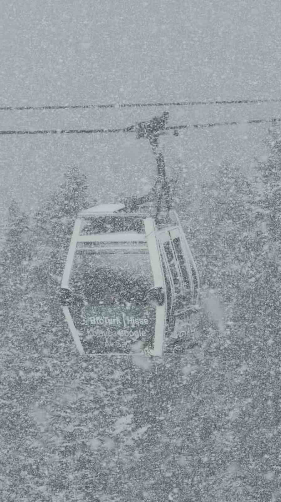 Bursa’da Nisan sürprizi: Uludağ’da kar yağışı etkili oldu
