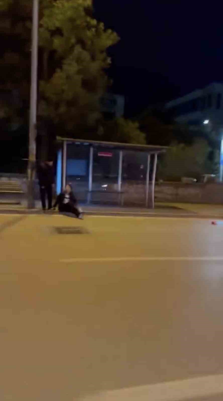 Bursa’da otomobil alevlere teslim oldu
