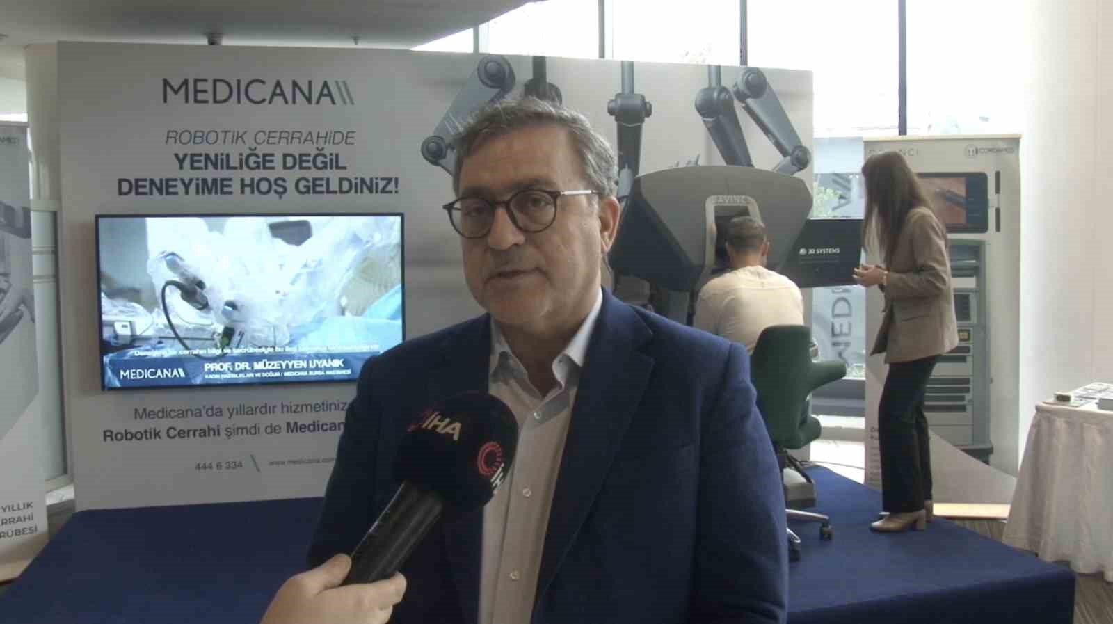 Bursa’da robotik ameliyat uygulamaları başladı
