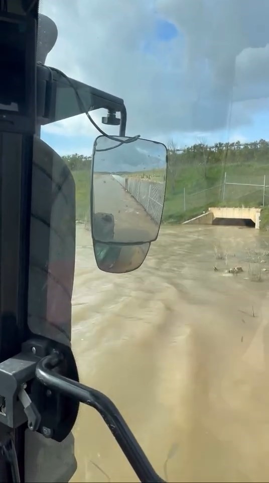 Bursa’da sağanak yağış tarımı vurdu
