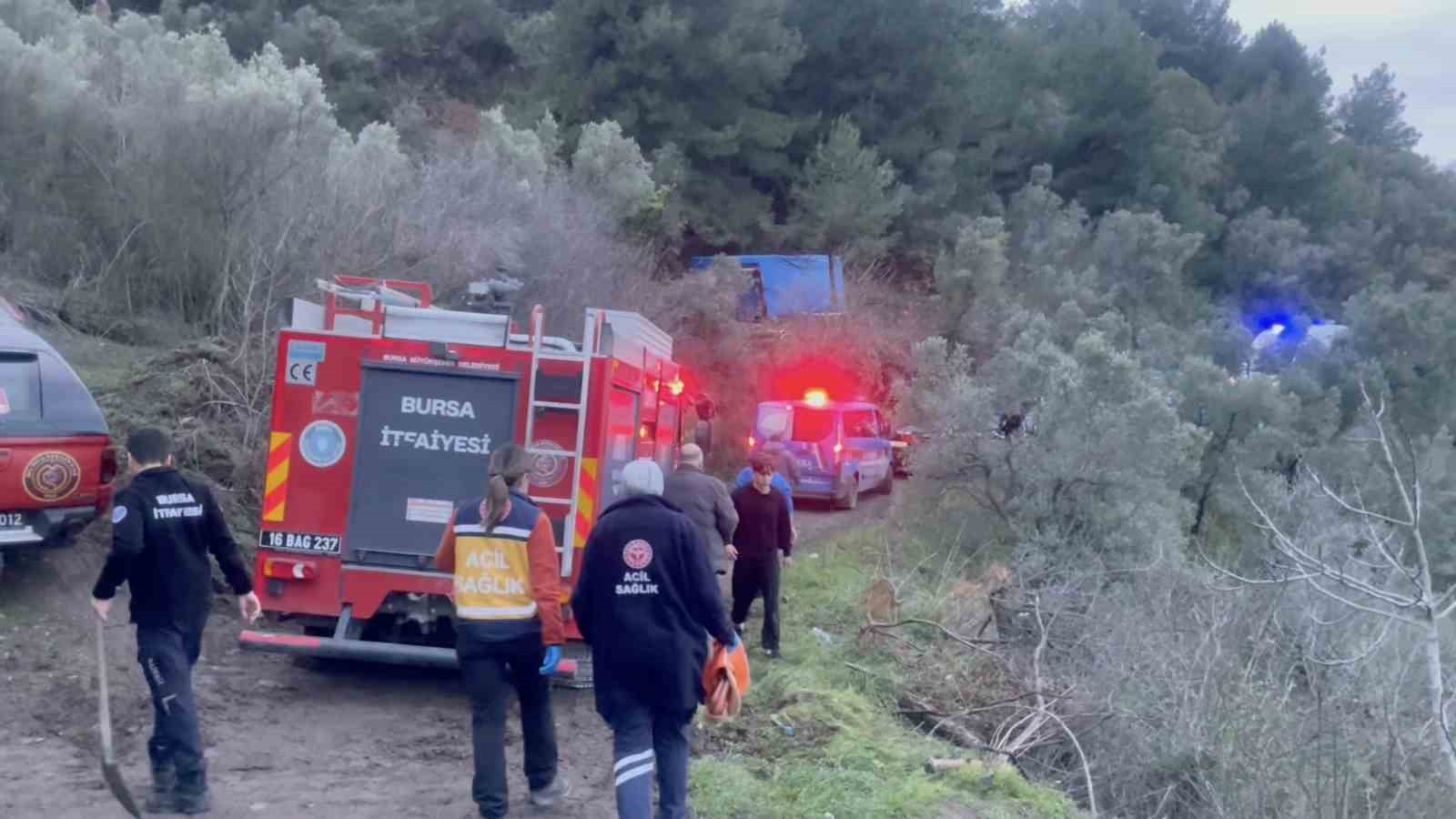 Bursa’da su kuyusunu temizleyen baba ve oğlu metan gazından etkilendi
