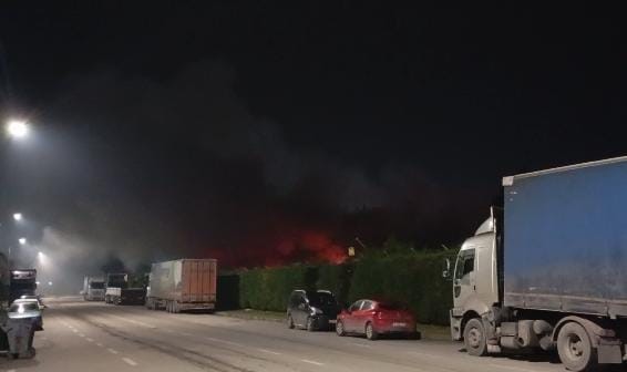 Bursa’da tekstil fabrikasında yangın
