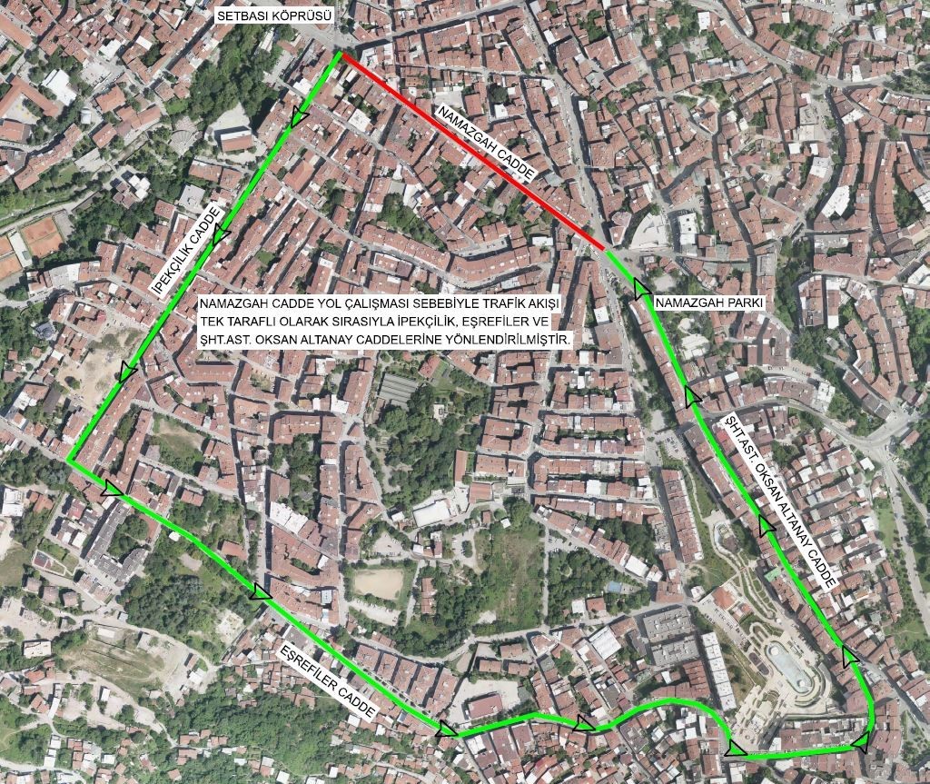 Bursa’da trafik düzenlemesi
