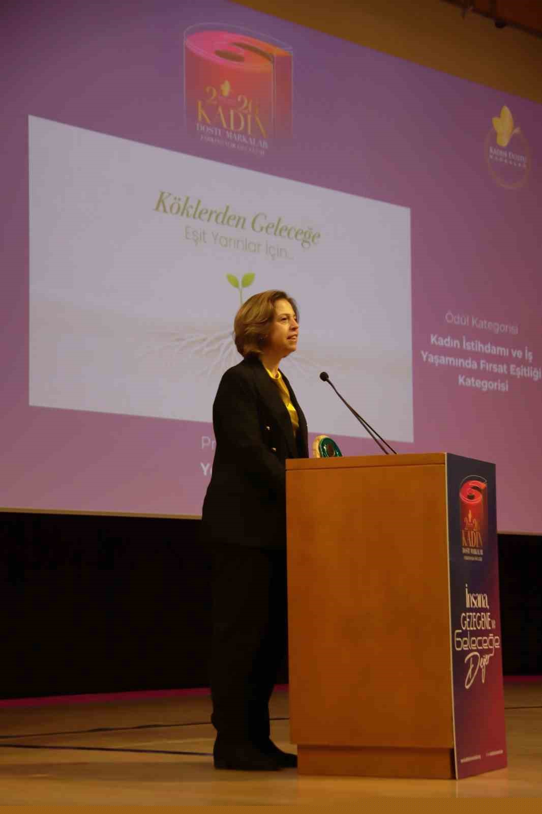 Bursa’da Yeşim Grup’a Kadın Dostu Markalar Farkındalık Ödülü
