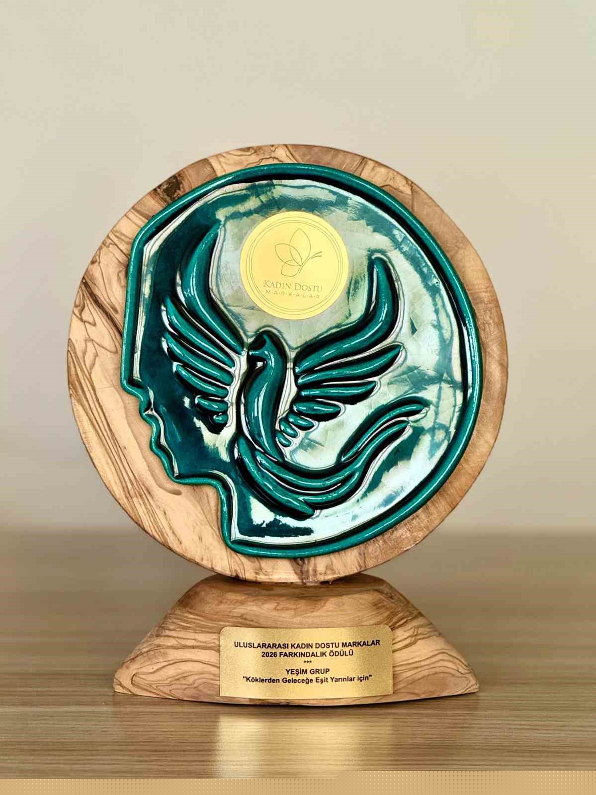 Bursa’da Yeşim Grup’a Kadın Dostu Markalar Farkındalık Ödülü

