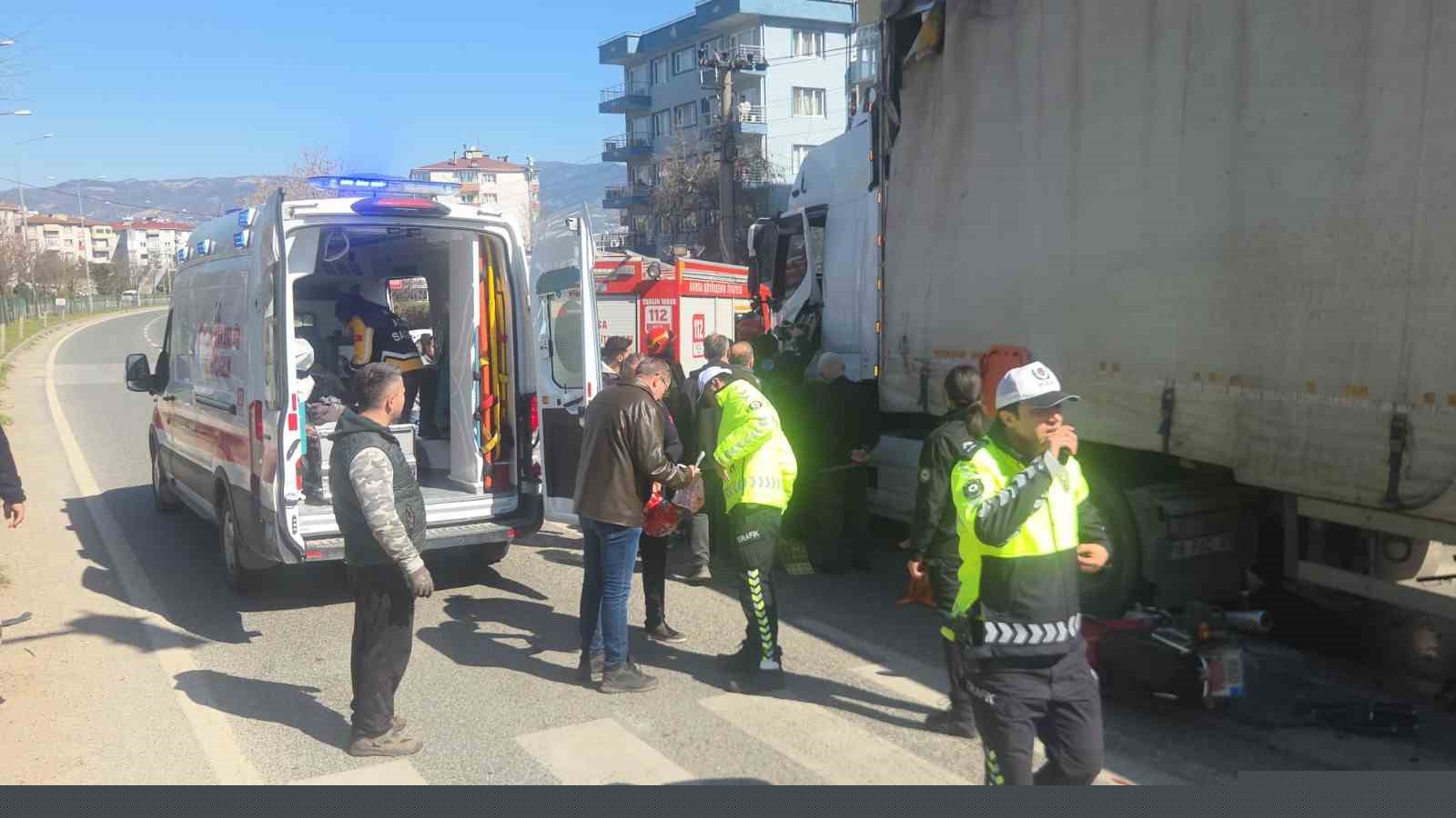 Bursa’da zincirleme kaza: 5 yaralı
