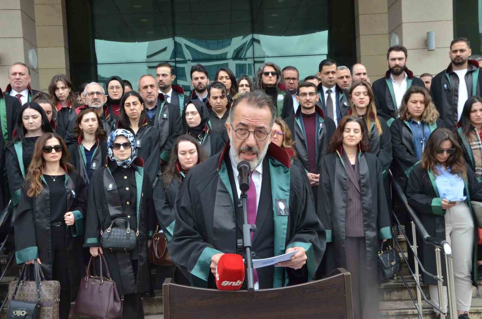 Bursa’daki avukat cinayetine Trabzon Barosu’ndan kınama
