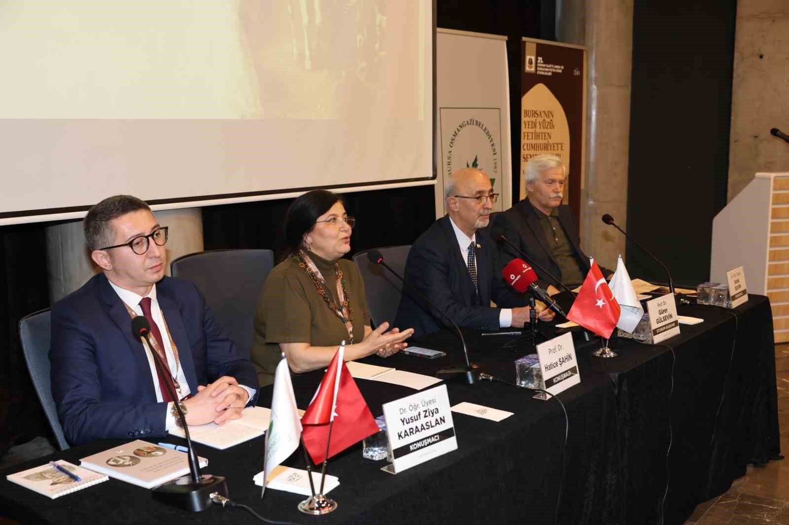 "Bursa’nın Yedi Yüzü" sempozyumu kentin tarihine ışık tuttu
