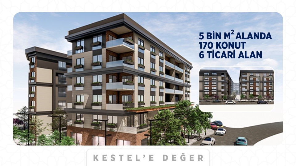 Bursa’nın yeni Balat ve Bademli mahalleleri Kestel’de inşa edilecek
