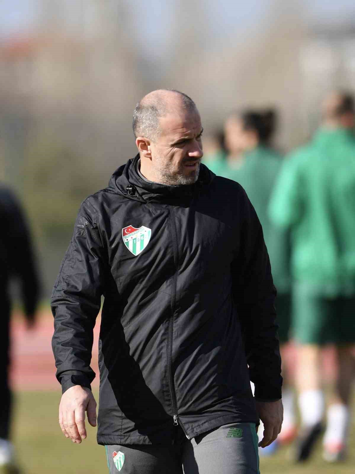 Bursaspor, Isparta 32 spor maçı hazırlıklarını tamamladı
