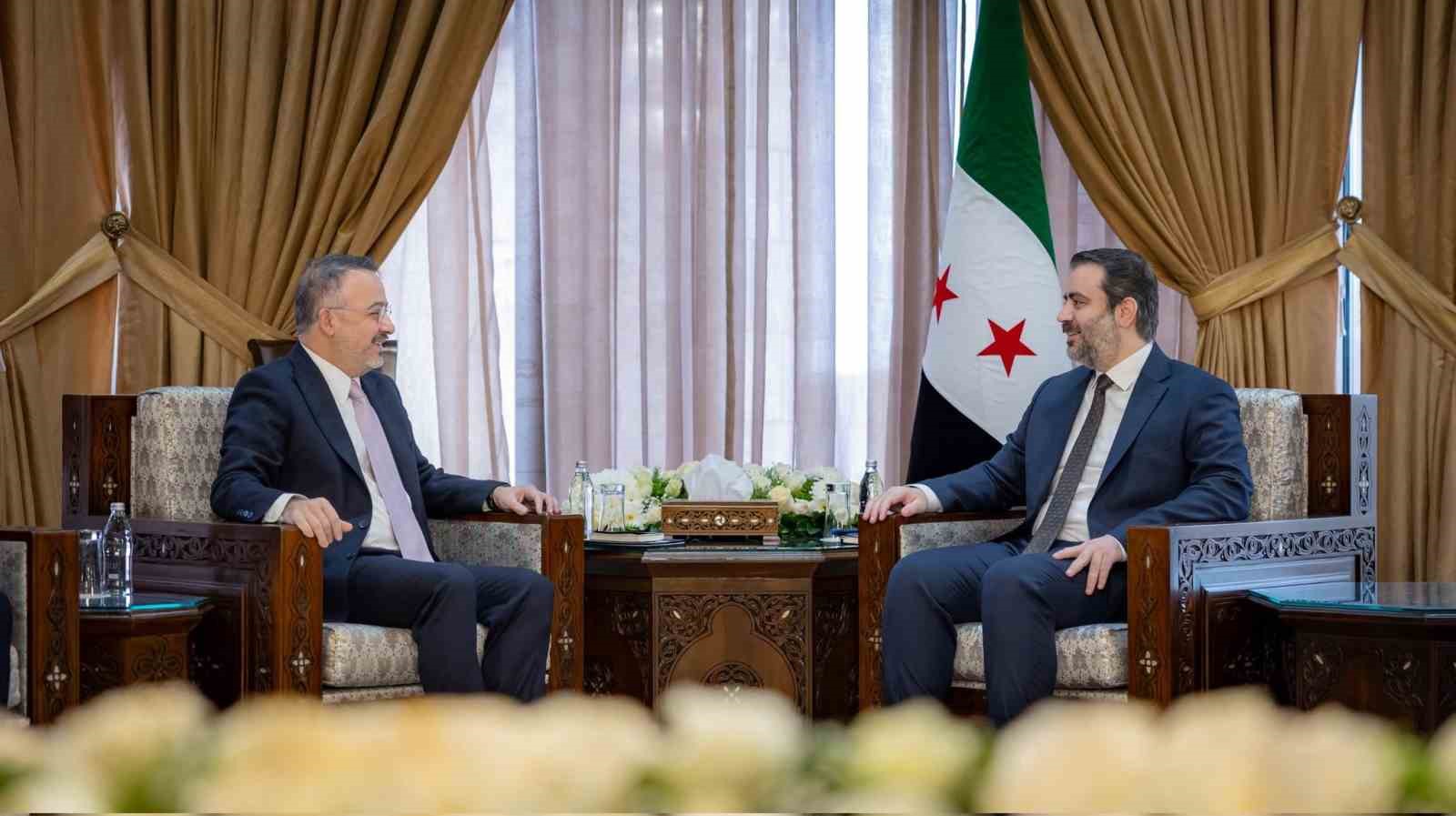 Büyükelçi Yılmaz, Suriye Dışişleri Bakanı Şeybani ile bir araya geldi
