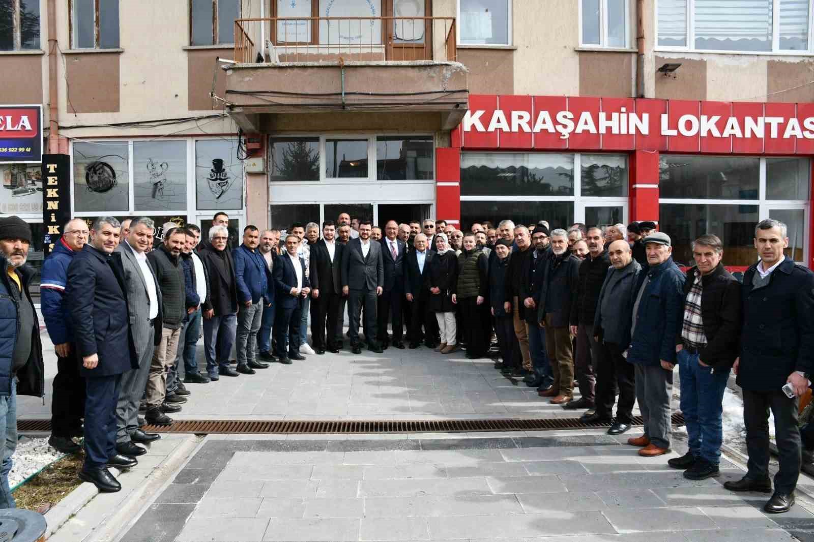 Büyükkılıç ve Okandan’dan Tomarza’ya ziyaret
