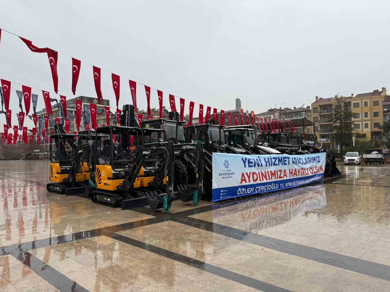 Büyükşehir Belediyesi’nin araç filosu 51 milyon liralık yatırım ile güçlendi
