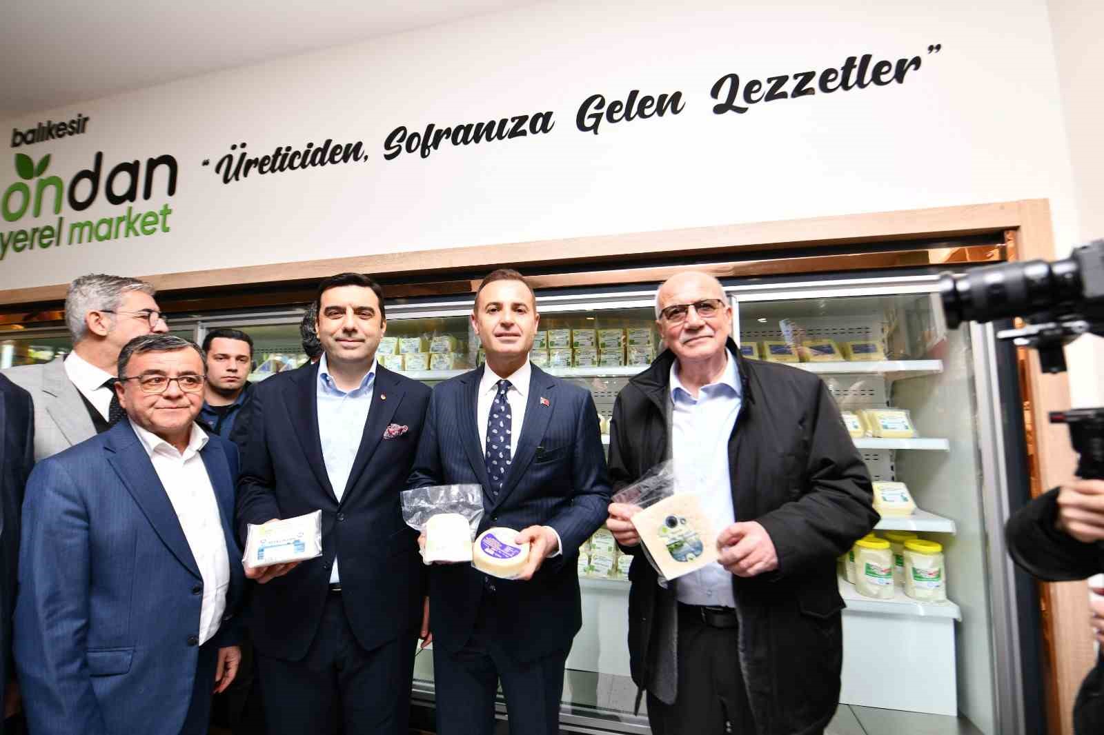 Büyükşehir emeğe değer kattı, Ondan Yerel Market hizmete açıldı
