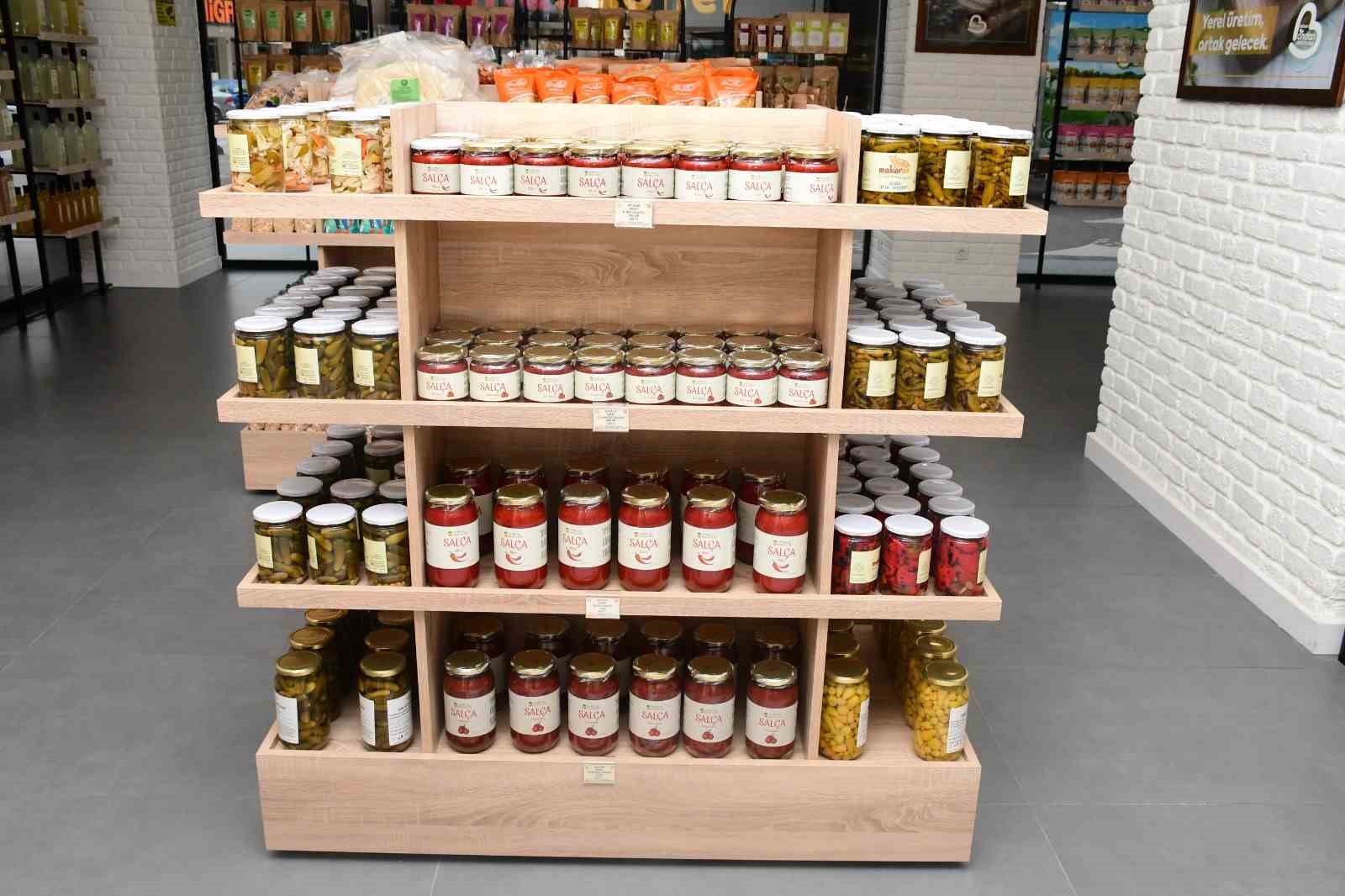 Büyükşehir emeğe değer kattı, Ondan Yerel Market hizmete açıldı
