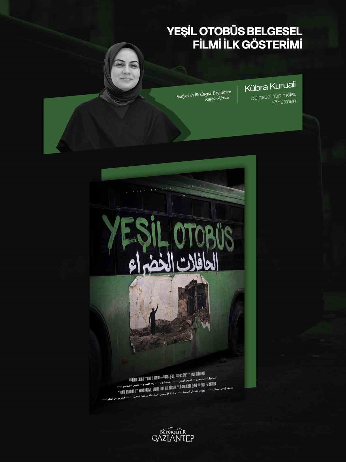 Büyükşehir ev sahipliğinde ‘Yeşil Otobüs’ belgesel filmi ilk gösterimi ve göç, hafıza ve dönüş paneli
