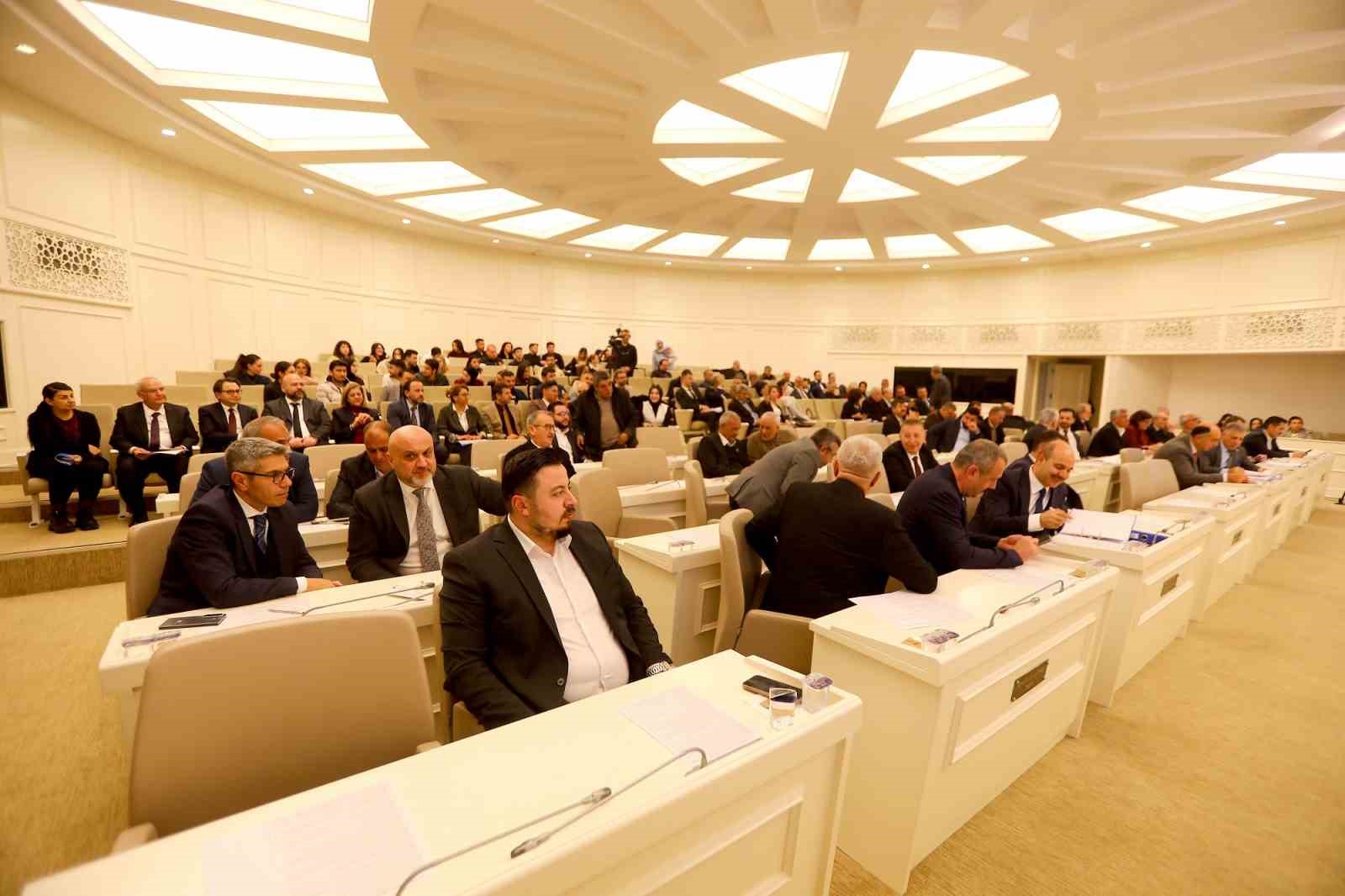 Büyükşehir meclisi Şubat ayı toplantısı yapıldı
