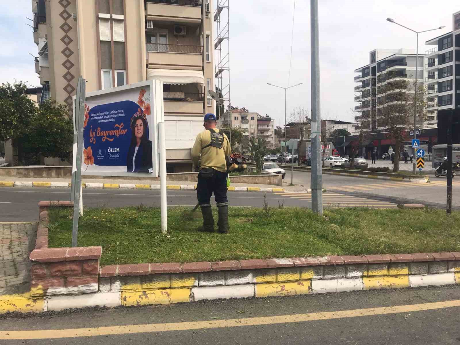 Büyükşehir sahaya indi, Nazilli bayrama hazırlandı
