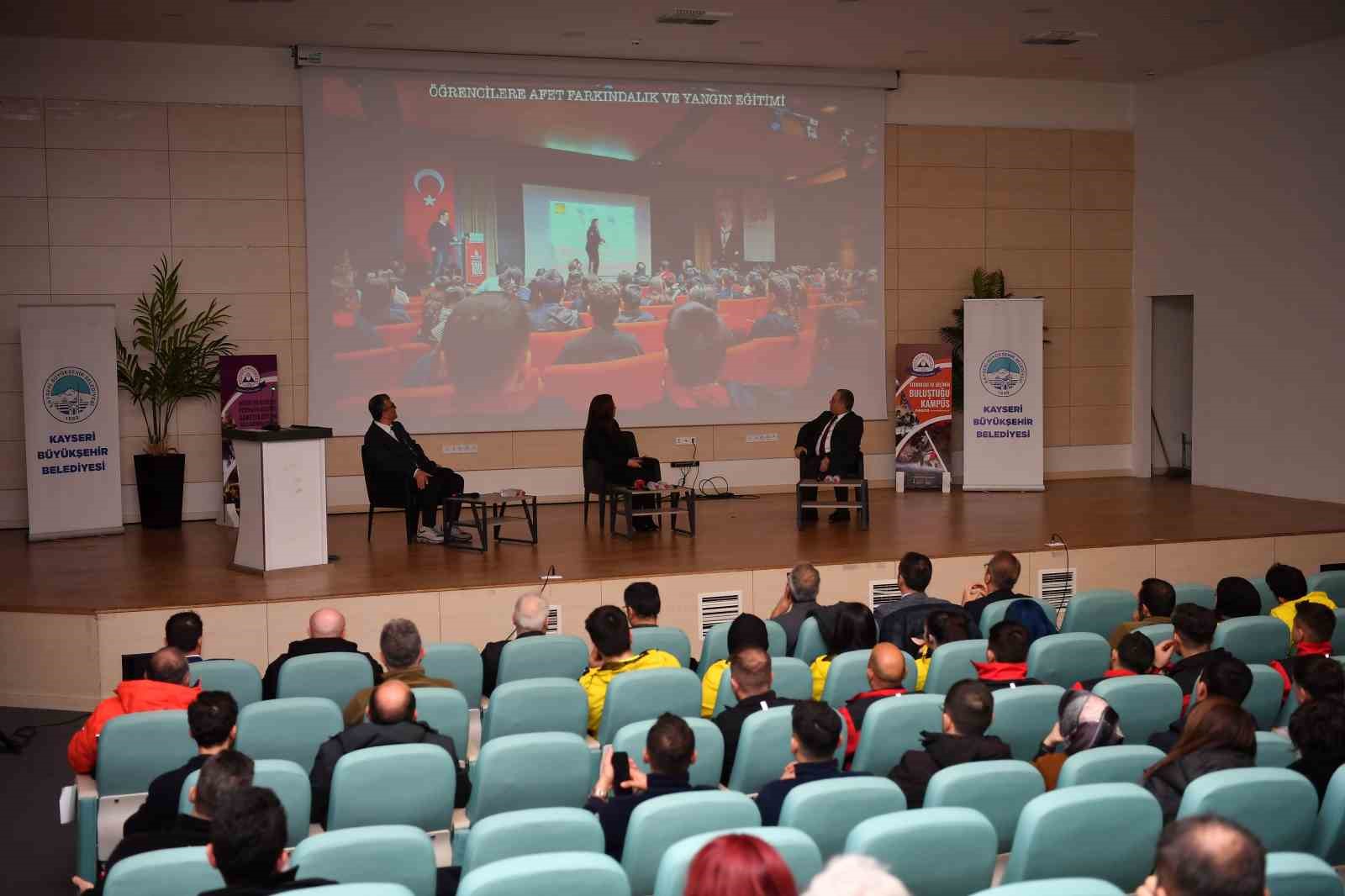 Büyükşehir, Valilik ve üniversite iş birliği ile ’Kayseri İli Depremselliği’ Programı
