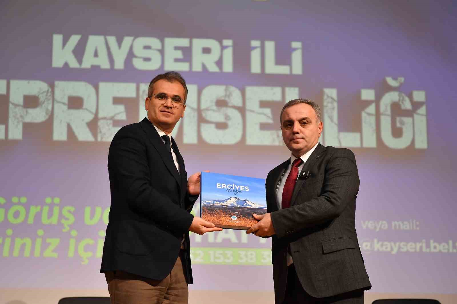 Büyükşehir, Valilik ve üniversite iş birliği ile ’Kayseri İli Depremselliği’ Programı
