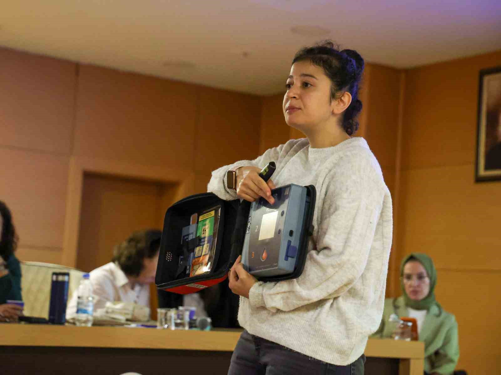 Büyükşehir’de ilk yardım eğitimi
