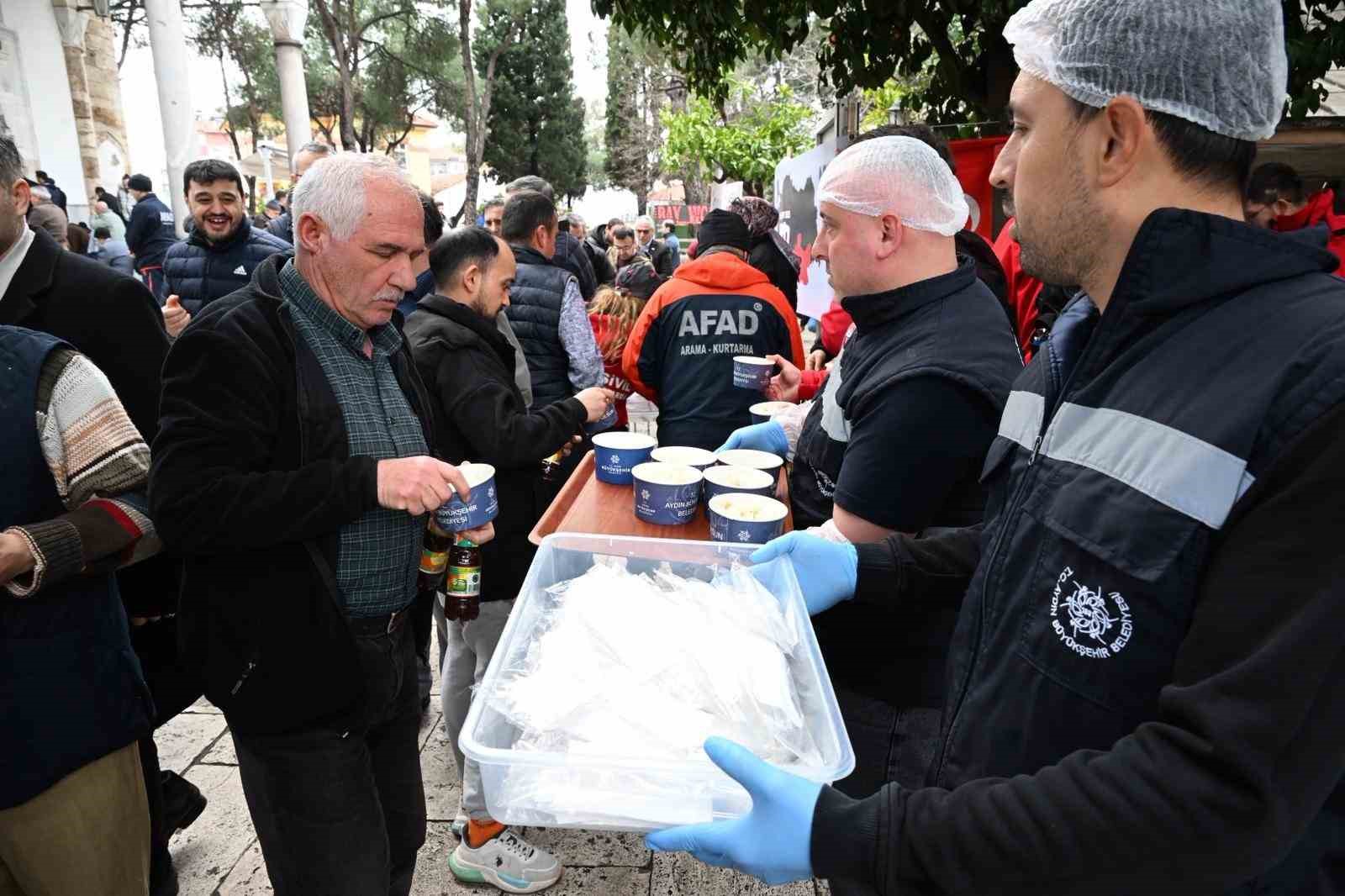 Büyükşehir’den ‘6 Şubat’ hayrı
