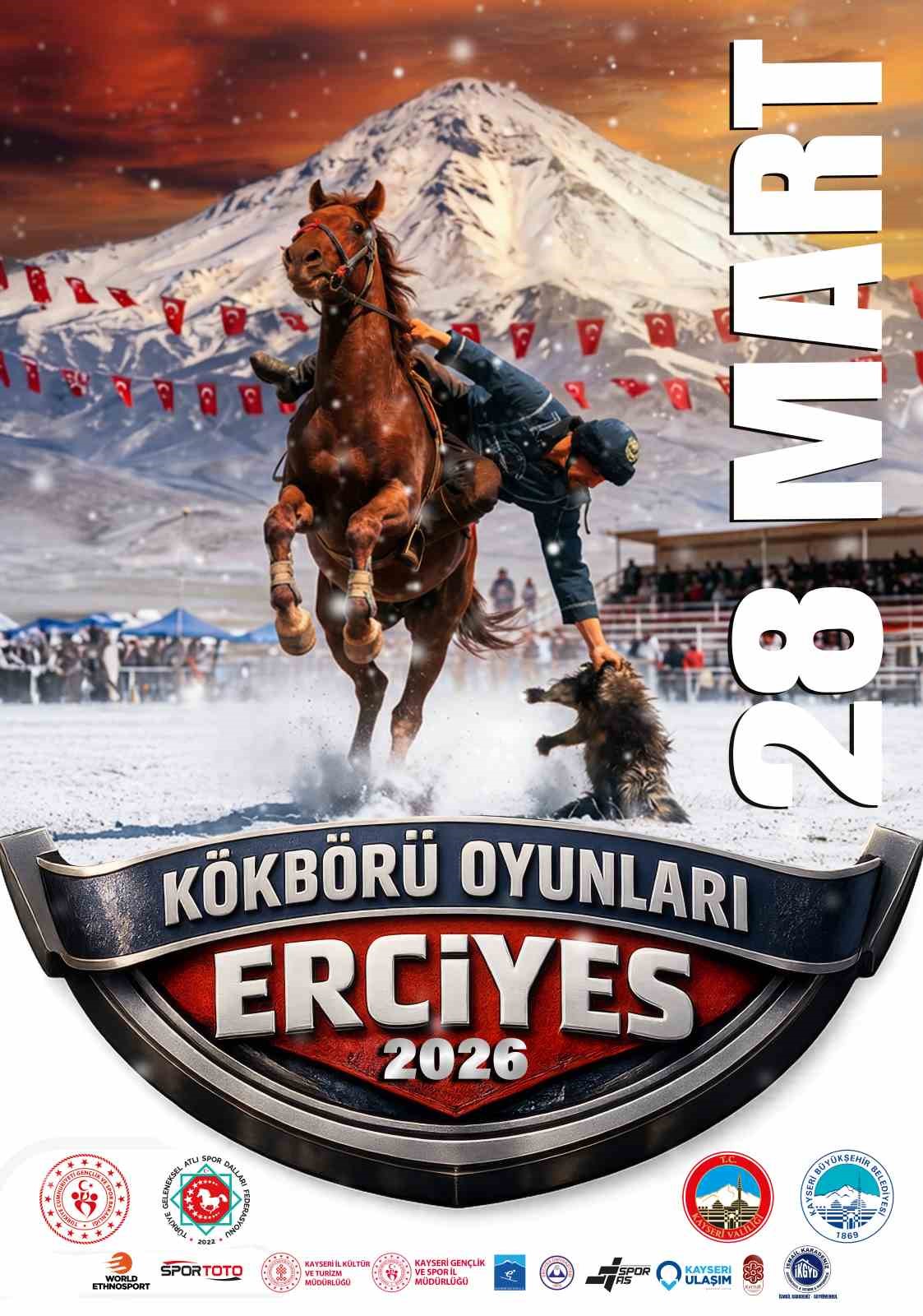 Büyükşehirden Erciyes’te ‘Kökbörü Oyunları’ iş birliği
Büyükşehirden Erciyes’te ‘Kökbörü Oyunları’ iş birliği