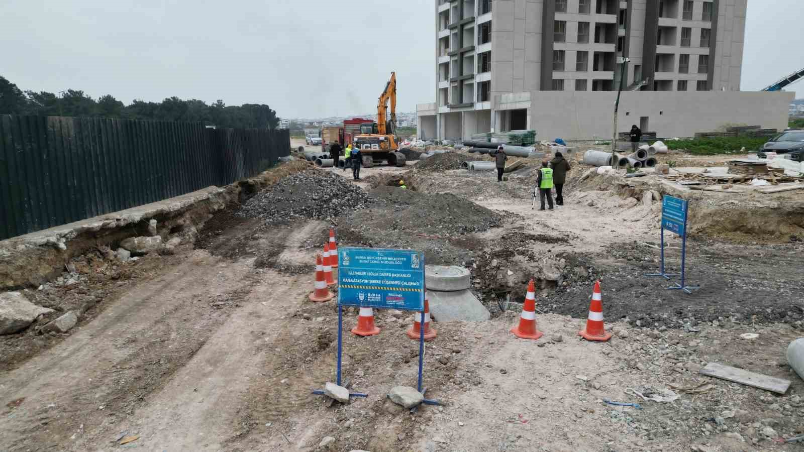 Büyükşehir’den güçlü altyapı hamlesi
