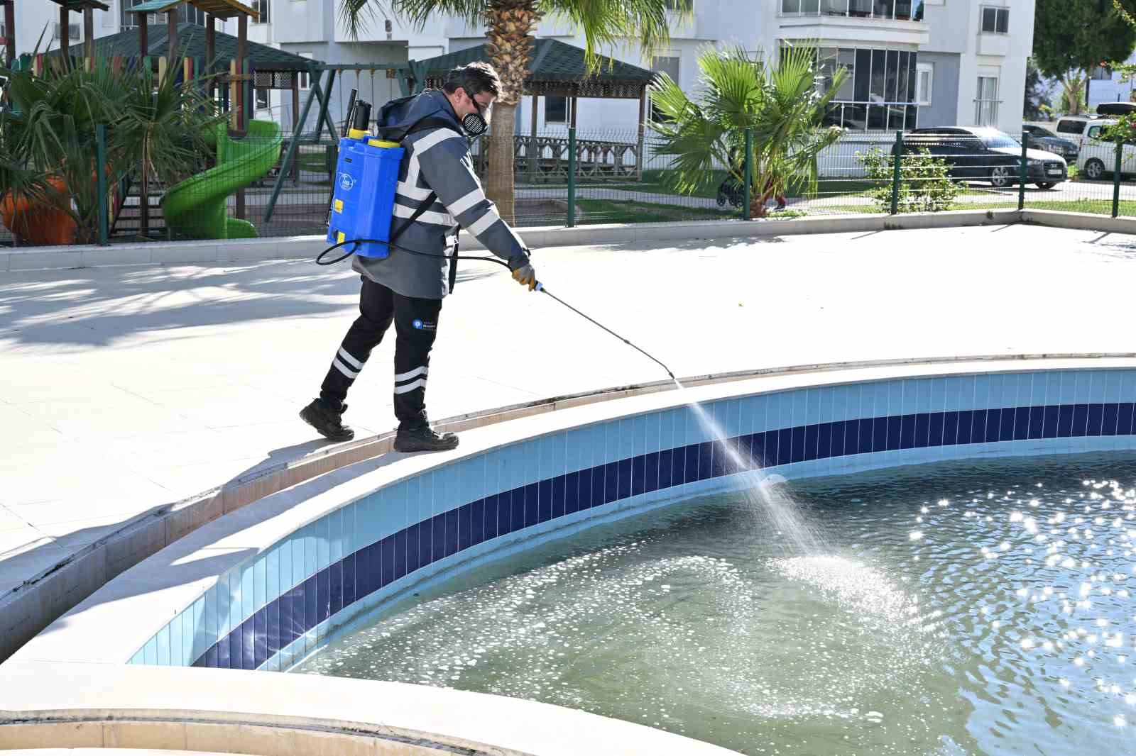 Büyükşehir’den haşere ve vektörlere karşı kış mücadelesi
