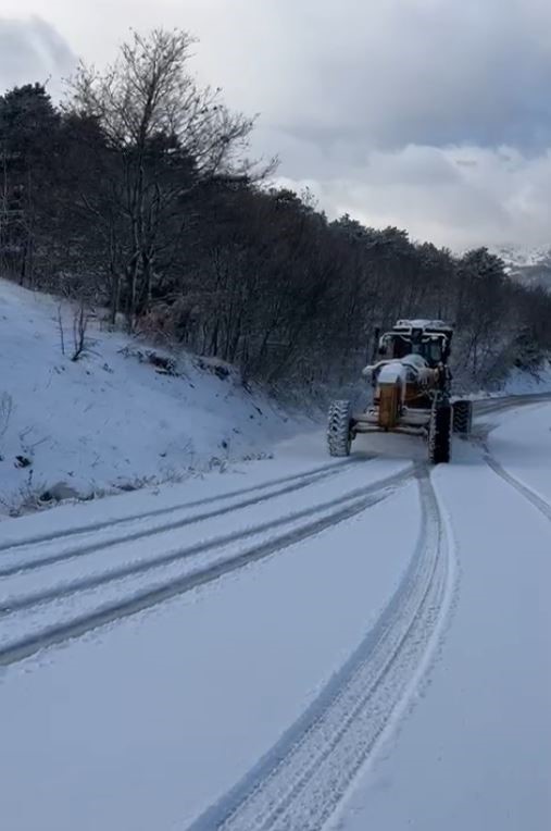 Büyükşehir’den karla mücadele
