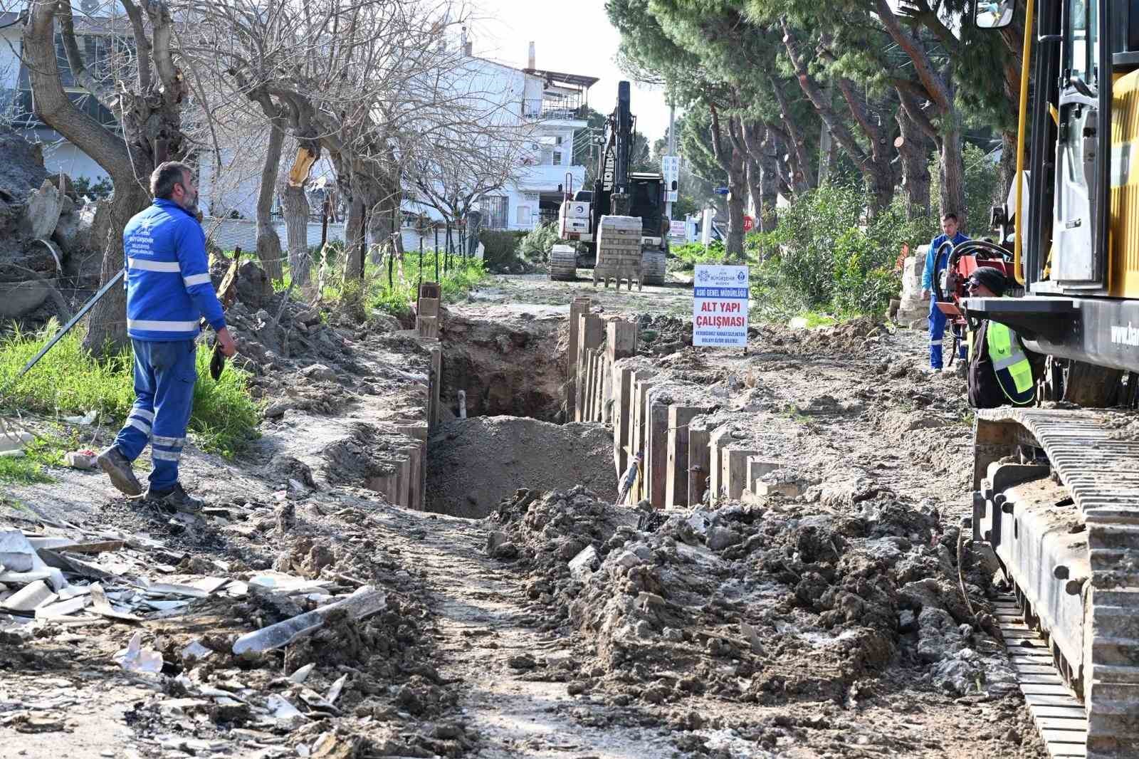 Büyükşehir’den Kuşadası’na 9 milyonluk altyapı yatırımı
