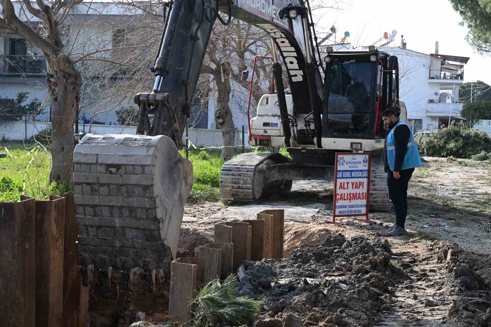 Büyükşehir’den Kuşadası’na 9 milyonluk altyapı yatırımı
