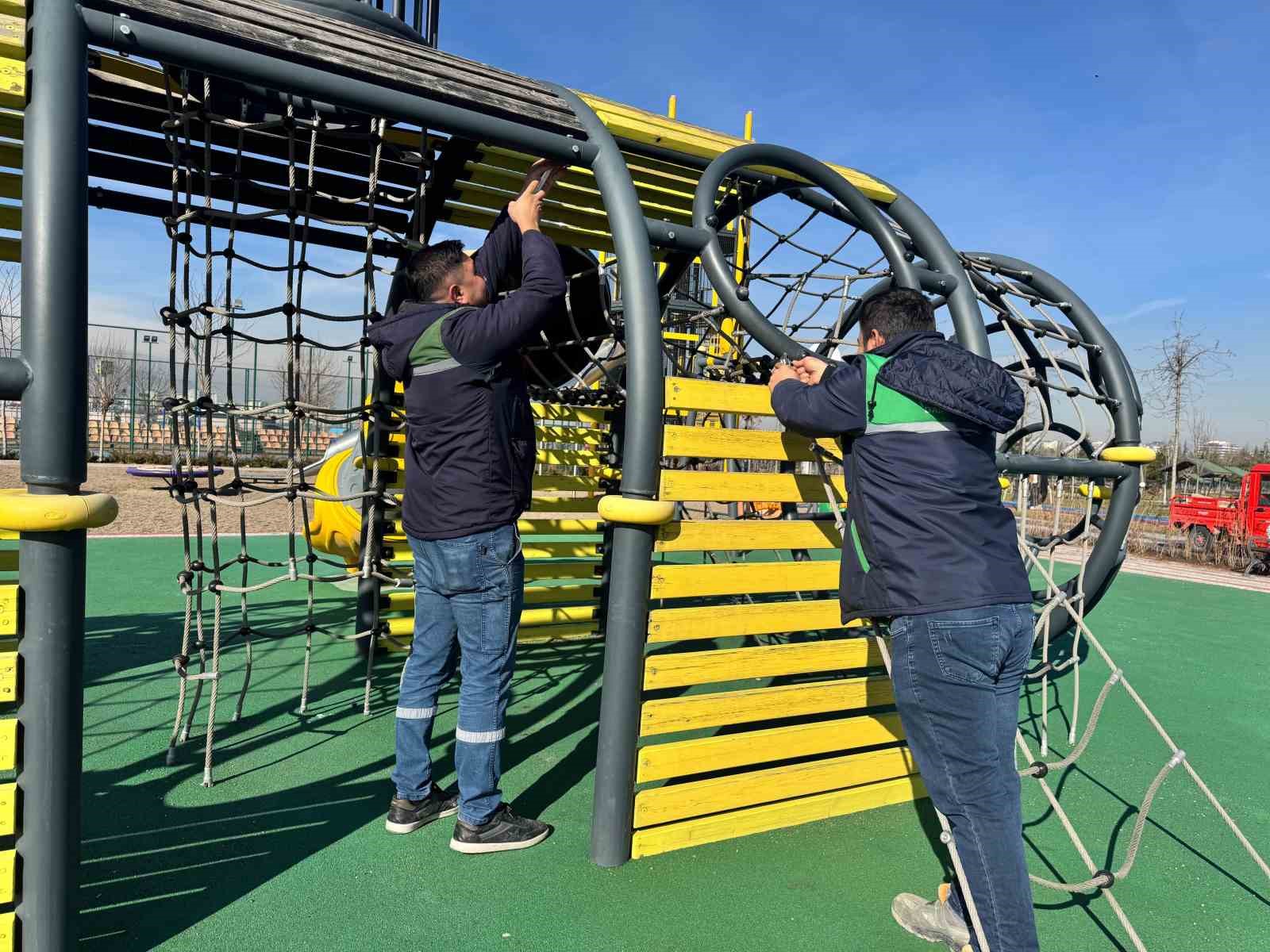 Büyükşehirden Recep Tayyip Erdoğan Millet Bahçesi’nde bakım, onarım ve temizlik seferberliği
