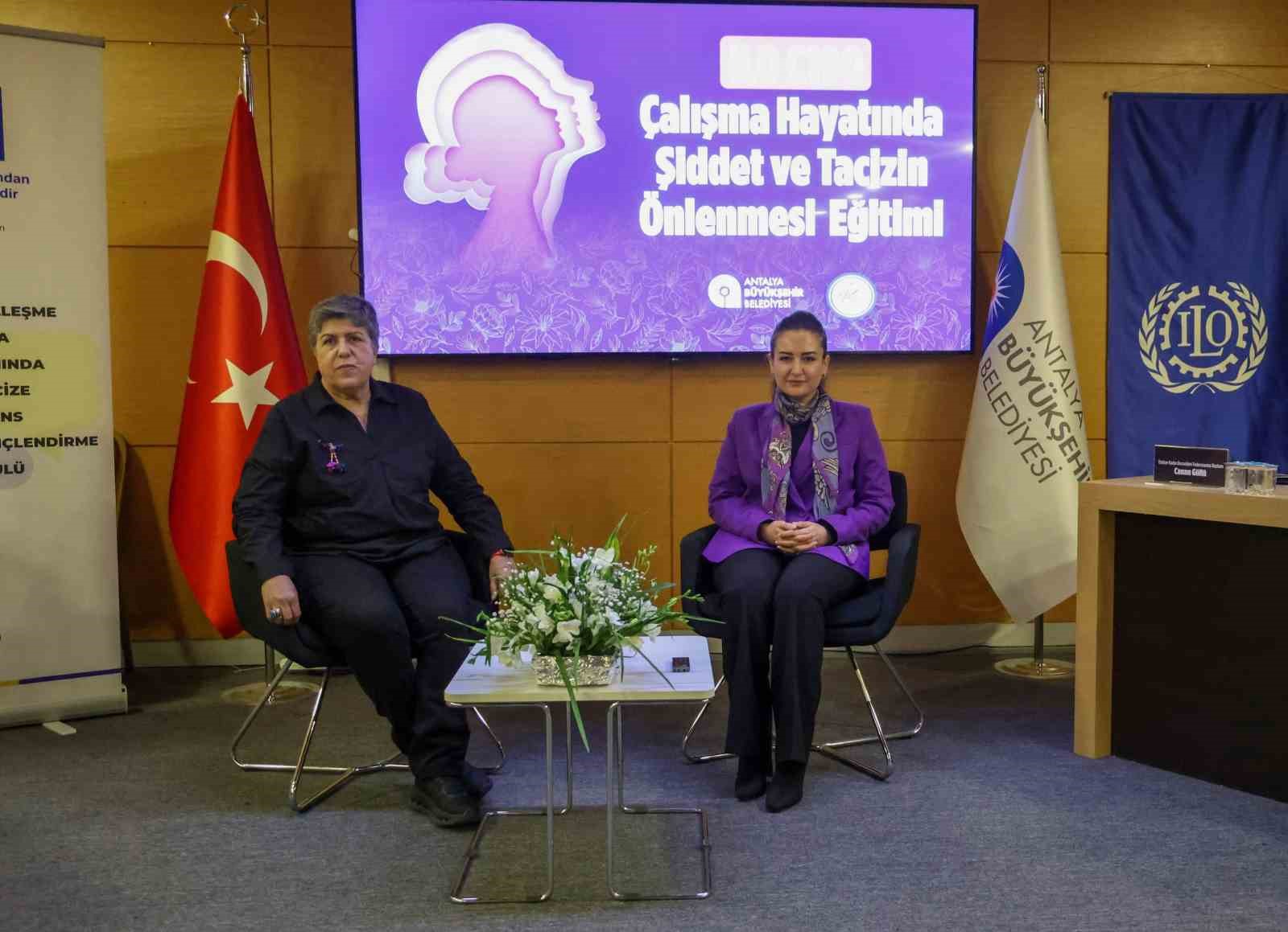 Büyükşehir’den şiddet ve tacizin önlenmesine yönelik eğitim
