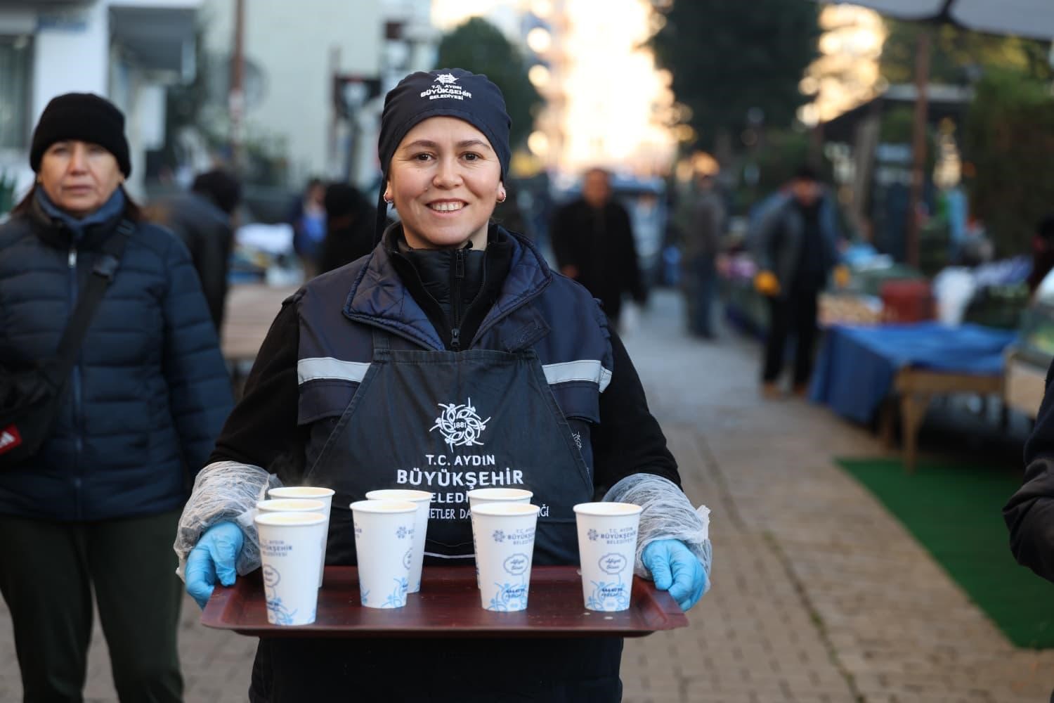Büyükşehir’den soğuk günlerde sıcak hizmet
