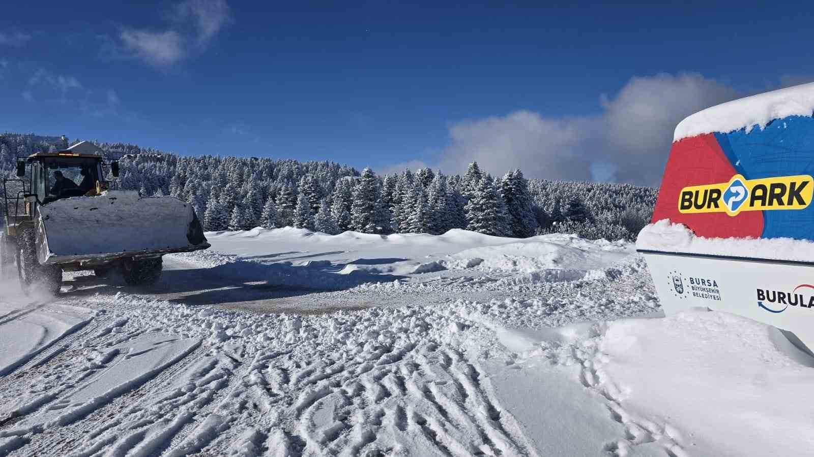 Büyükşehir’den Uludağ’da güvenli ve ucuz otopark hizmeti
