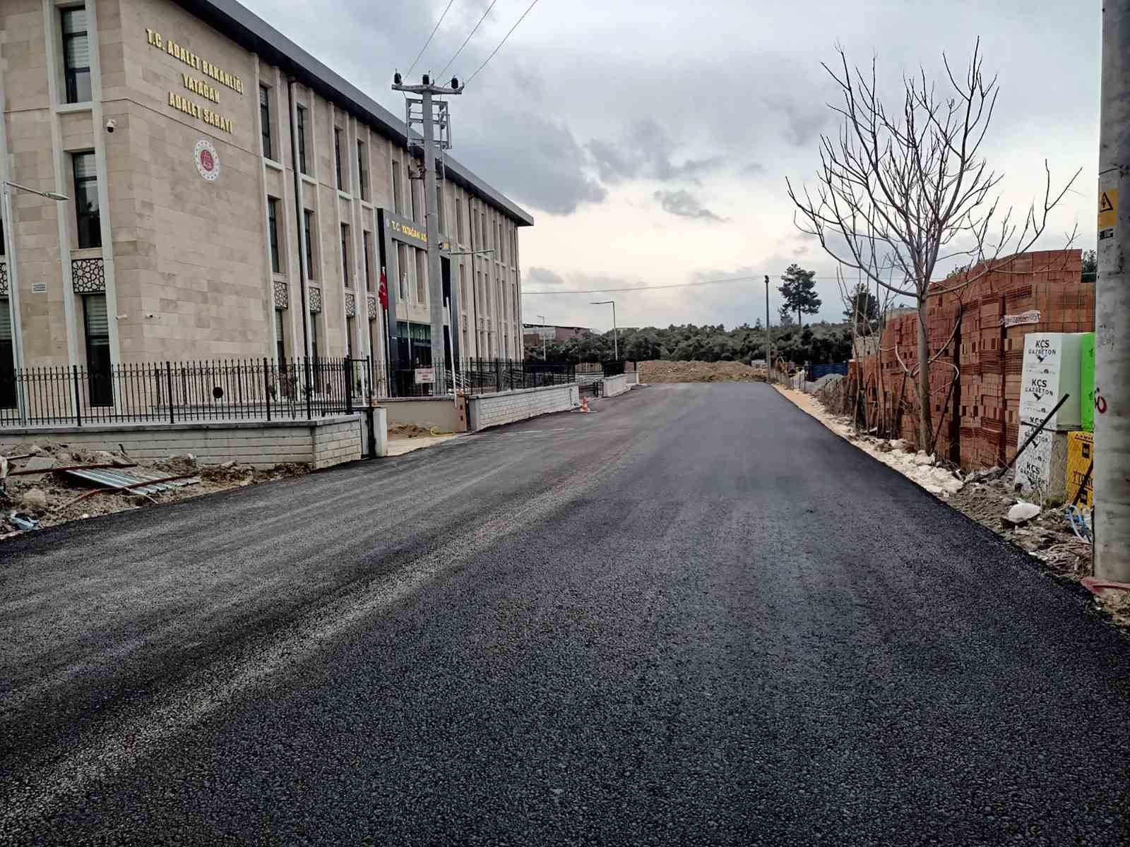 Büyükşehir’den Yatağan yeni adliye sarayı yoluna 2,8 Milyon TL’lik yatırım
