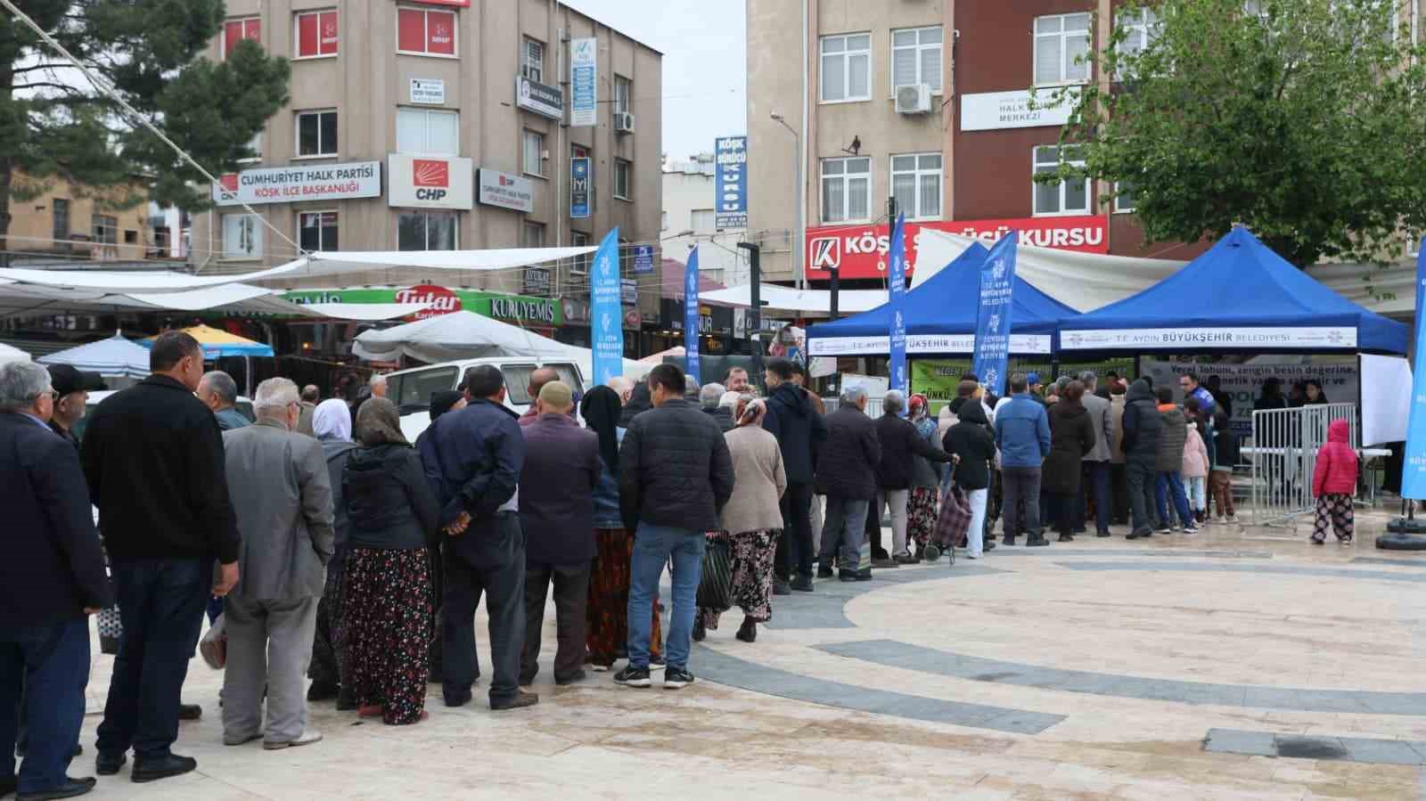 Büyükşehir’in ata tohumlarına yoğun ilgi
