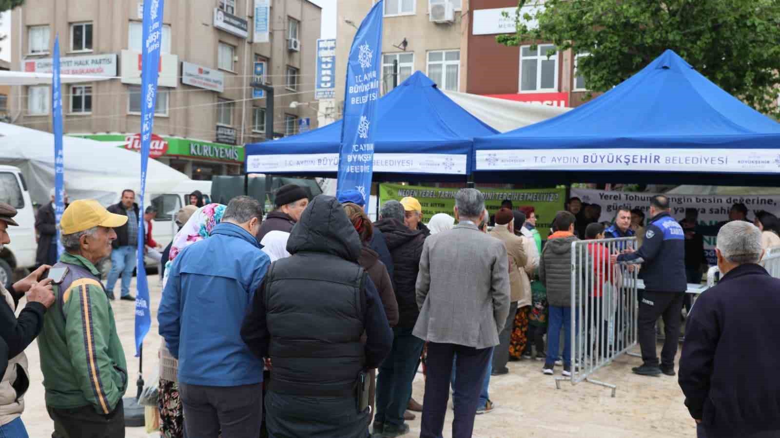 Büyükşehir’in ata tohumlarına yoğun ilgi
