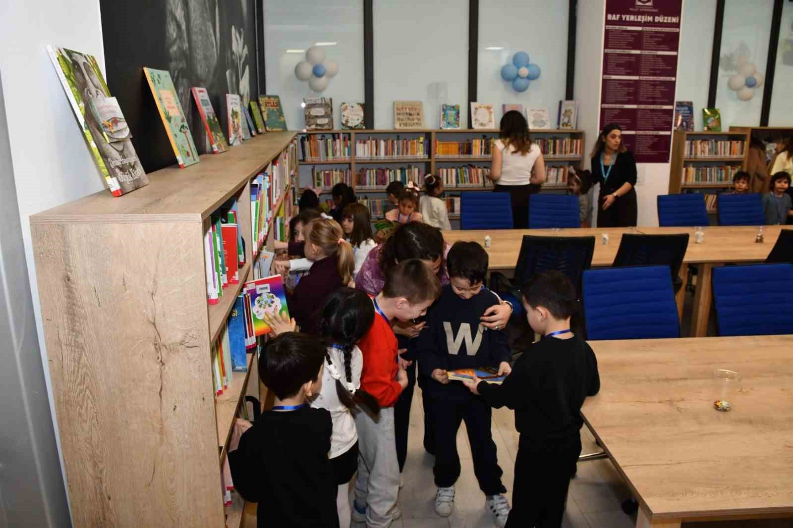 Büyükşehir’in Kütüphane Haftası etkinliklerine yoğun ilgi
