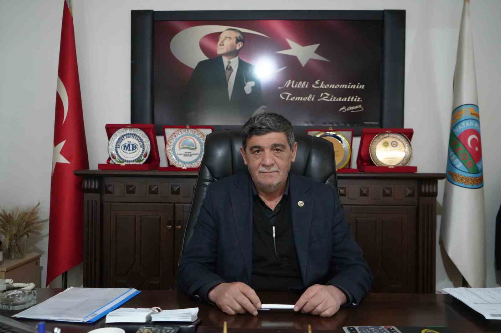 BZO Başkanı Yıldırımtepe: "Artan girdi maliyetleri üreticiyi zorluyor"
BZO Başkanı Yıldırımtepe: "Artan girdi maliyetleri üreticiyi zorluyor"