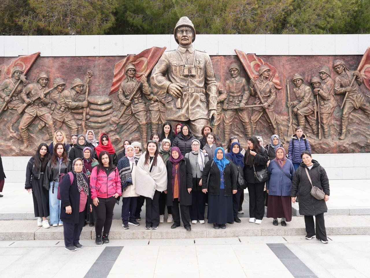 Çallı kadınlar Büyükşehir ile tarihi topraklarda
