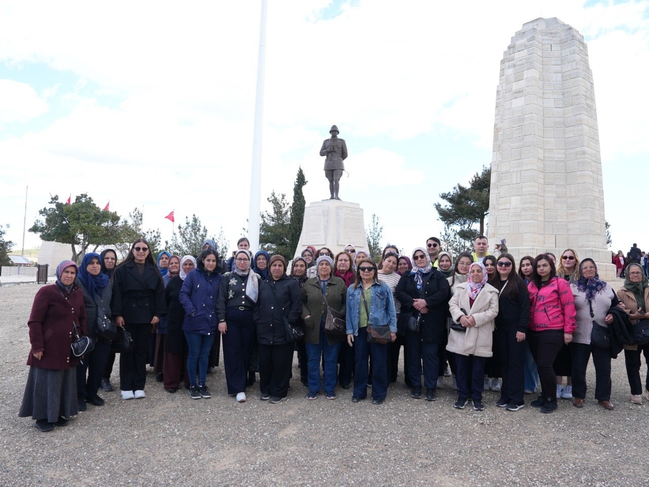 Çallı kadınlar Büyükşehir ile tarihi topraklarda
