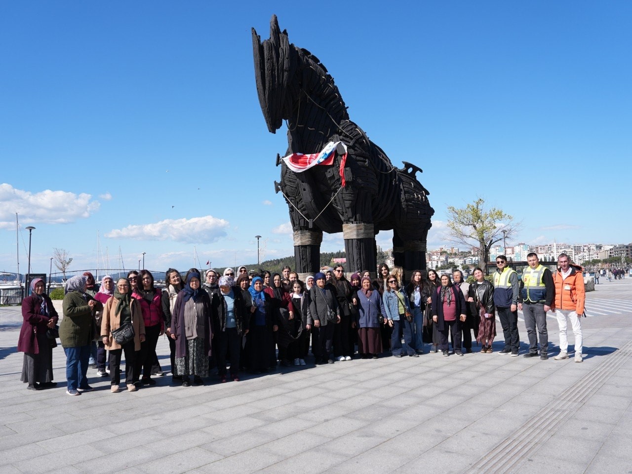 Çallı kadınlar Büyükşehir ile tarihi topraklarda
