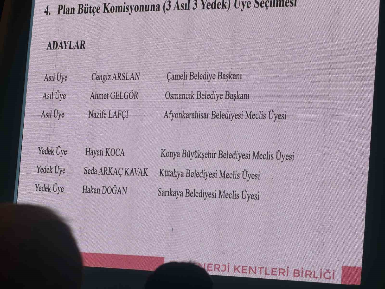 Çameli Belediye Başkanı Cengiz Arslan’a Enerji Kentleri Birliğinde önemli görev
