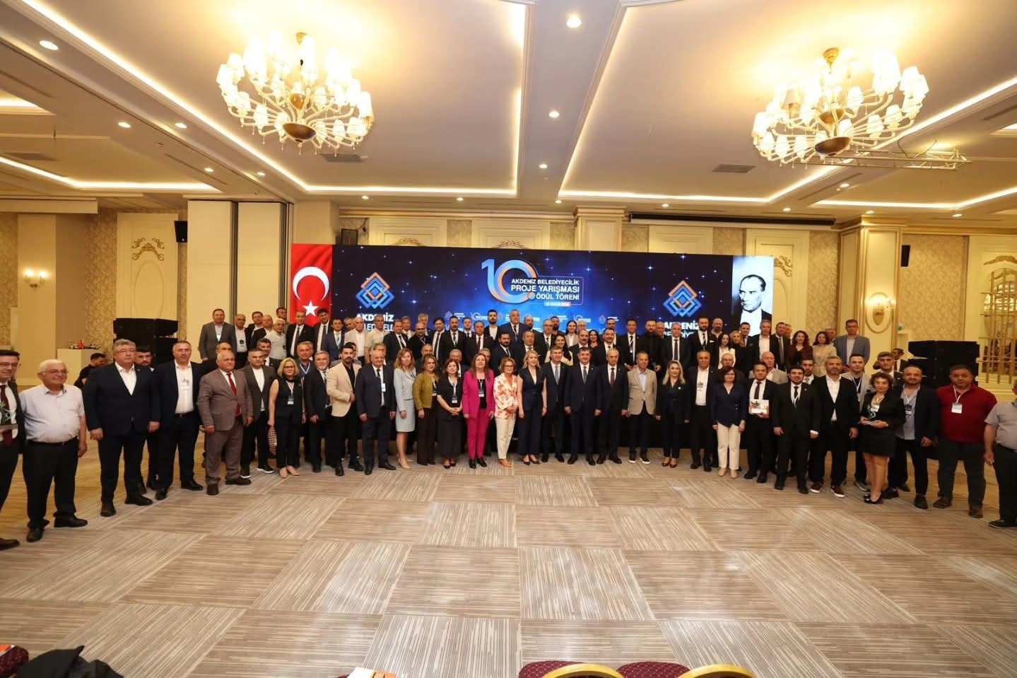 Çameli Belediyesi’ne Akdeniz Belediyeler Birliği’nden katılım ödülü
