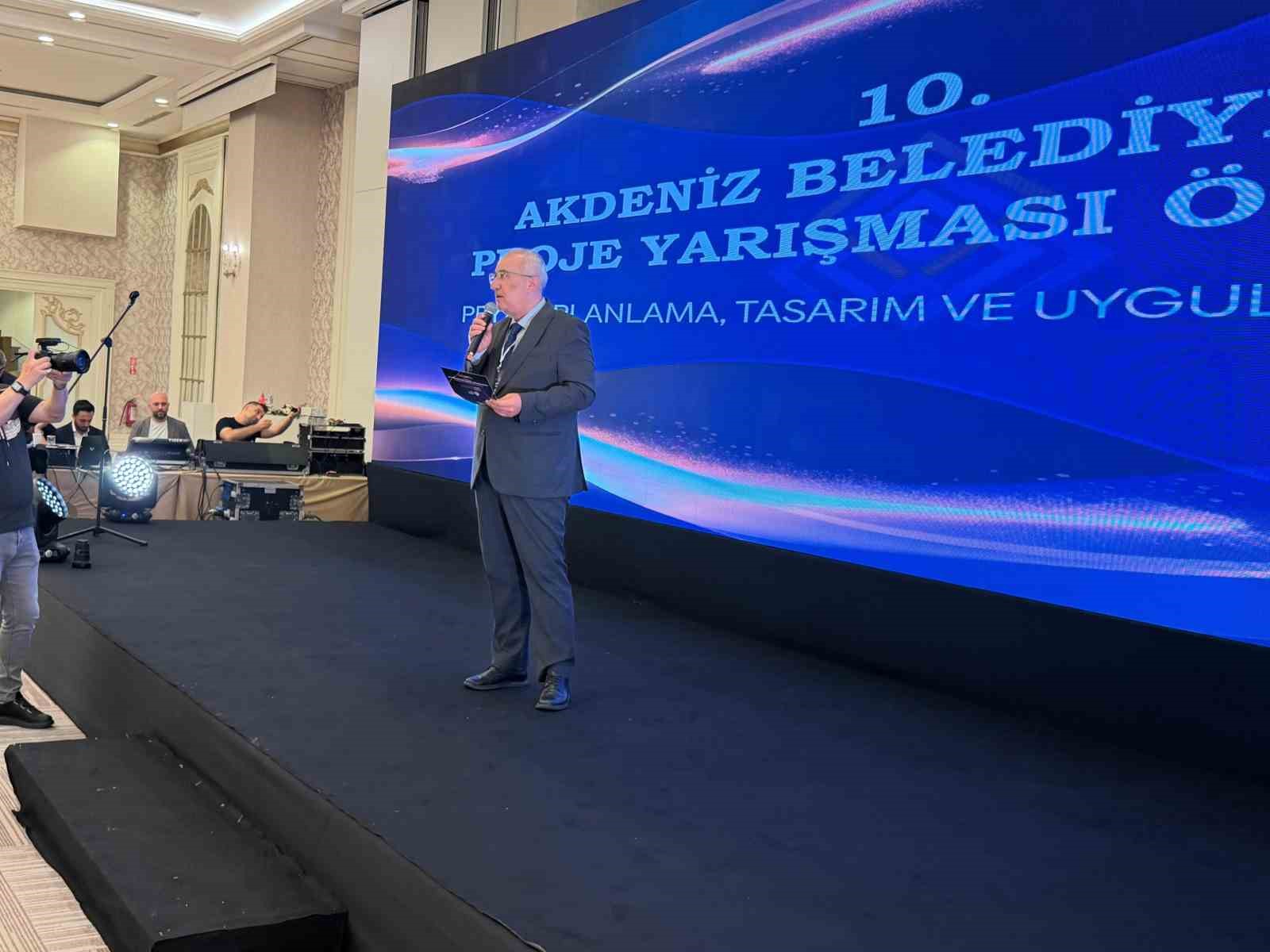 Çameli Belediyesi’ne Akdeniz Belediyeler Birliği’nden katılım ödülü
