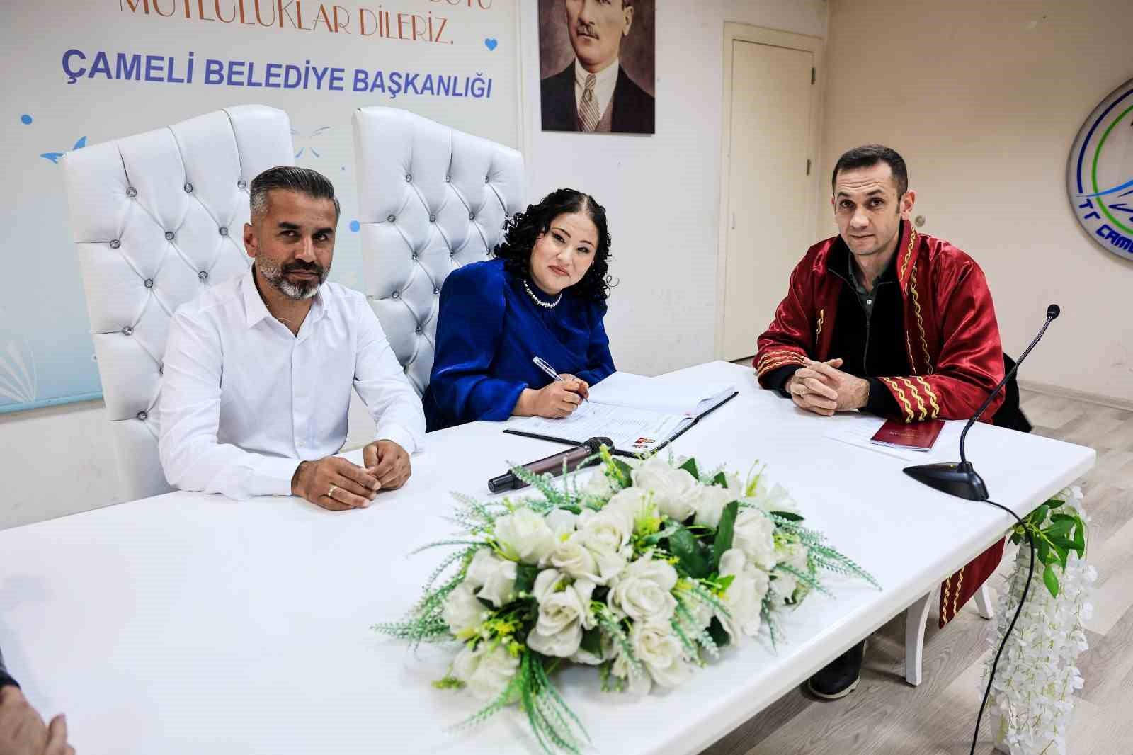 Çameli’de 2025 yılının son nikâhı kıyıldı
